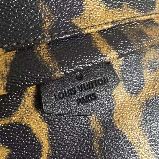 Louis Vuitton M52020 Palm Springs Backpack PM Wild Animal Printed Canvas
