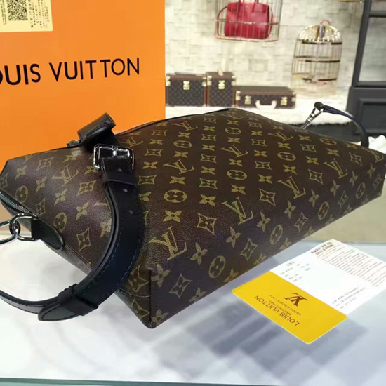Louis Vuitton M54019 Porte-Documents Jour Briefcase Monogram Macassar Canvas