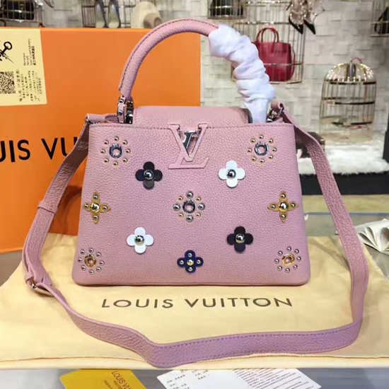 Louis Vuitton M54310 Capucines BB Tote Bag Taurillon Leather