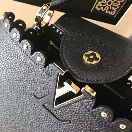Louis Vuitton M54565 Capucines PM Tote Bag Taurillon Leather