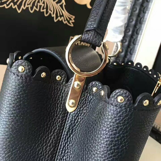 Louis Vuitton M54565 Capucines PM Tote Bag Taurillon Leather