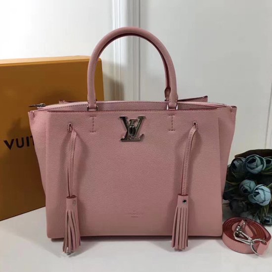 Louis Vuitton M54572 Lockmeto Tote Bag Soft Calf Leather