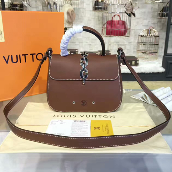 Louis Vuitton M54619 Chain It Bag PM Tote Bag Taurillon Leather