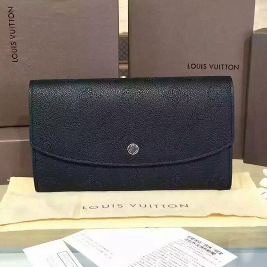 Louis Vuitton M60143 Iris Wallet Mahina Leather