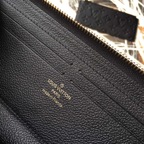 Louis Vuitton M60171 Clemence Wallet Monogram Empreinte Leather