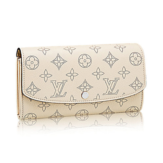 Louis Vuitton M60177 Iris Wallet Mahina Leather