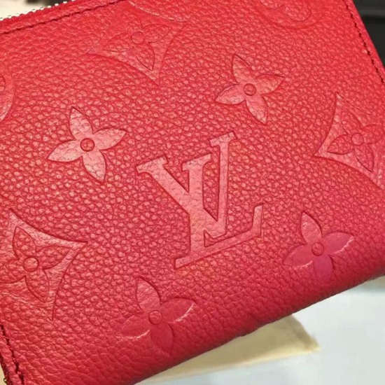 Louis Vuitton M60740 Zippy Coin Purse Monogram Empreinte Leather