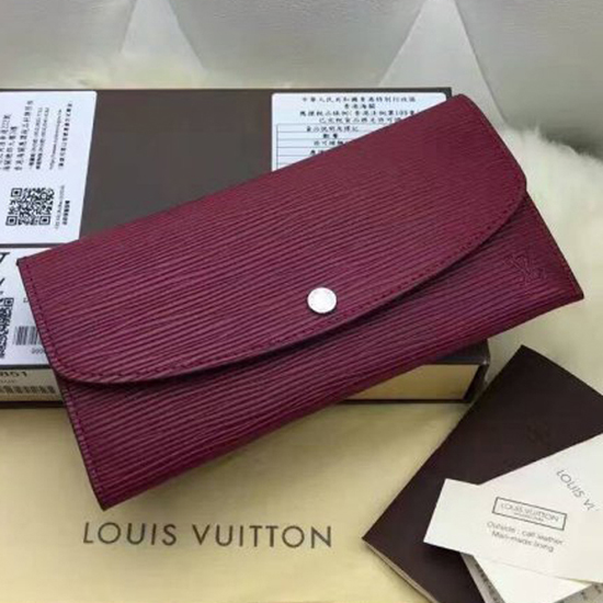 Louis Vuitton M60851 Emilie Wallet Epi Leather