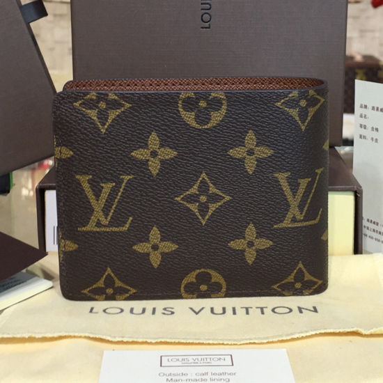 Louis Vuitton M60895 Multiple Wallet Monogram Canvas