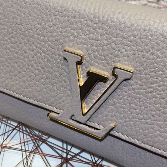 Louis Vuitton M61249 Capucines Wallet Taurillon Leather