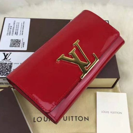 Louis Vuitton M61315 Louise Wallet Monogram Vernis