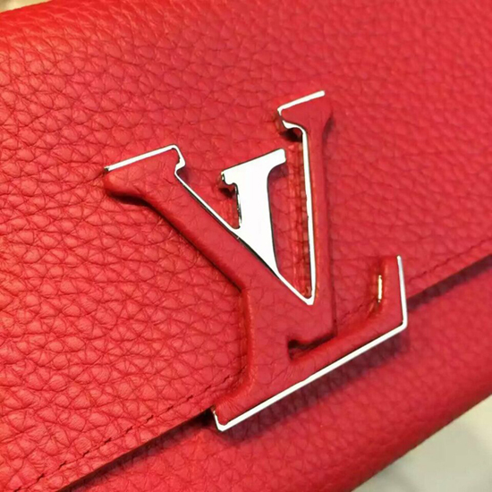 Louis Vuitton M61471 Capucines Wallet Taurillon Leather