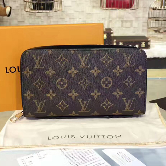Louis Vuitton M61506 Zippy XL Wallet Monogram Canvas