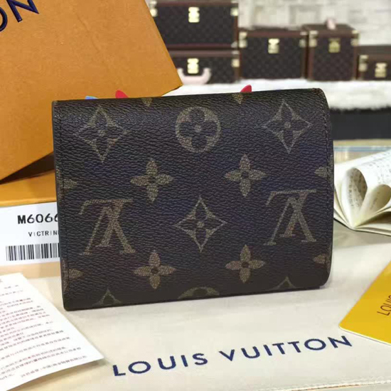 Louis Vuitton M61707 Victorine Wallet Monogram Canvas