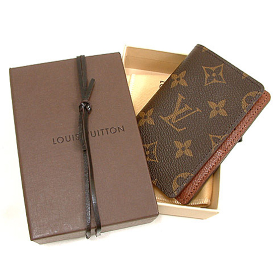 Louis Vuitton M61732 Pocket Organizer Monogram Canvas