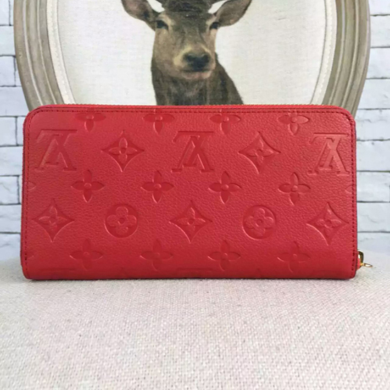 Louis Vuitton M61865 Zippy Wallet Monogram Empreinte Leather