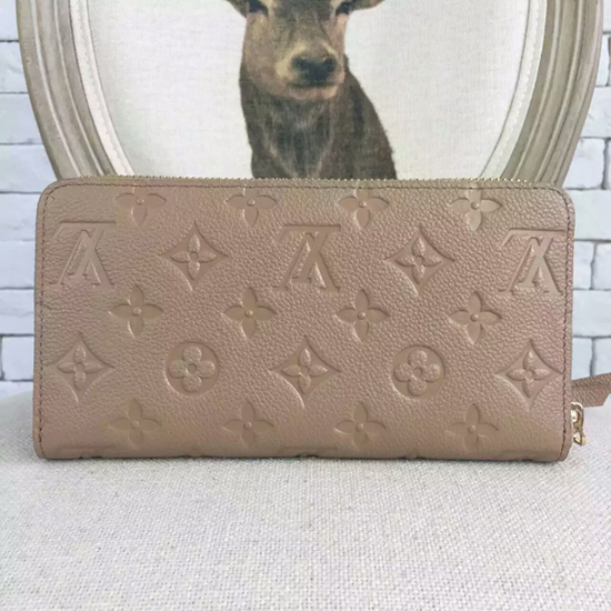 Louis Vuitton M61866 Zippy Wallet Monogram Empreinte Leather