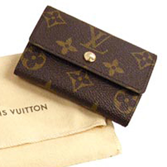 Louis Vuitton M61930 Flat Coin Purse Monogram Canvas