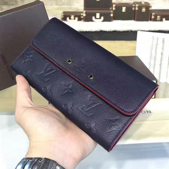 Louis Vuitton M62127 Pont-Neuf Wallet Monogram Empreinte Leather