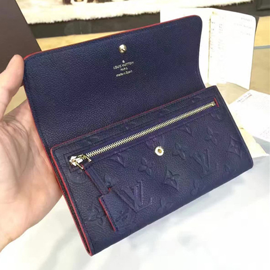 Louis Vuitton M62127 Pont-Neuf Wallet Monogram Empreinte Leather