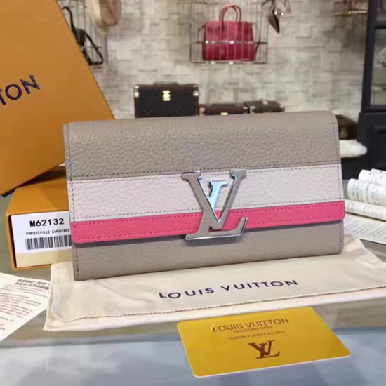 Louis Vuitton M62132 Capucines Wallet Taurillon Leather