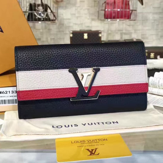 Louis Vuitton M62133 Capucines Wallet Taurillon Leather
