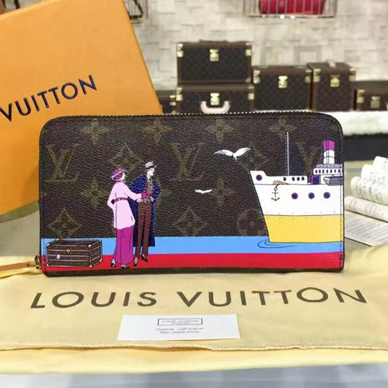 Louis Vuitton M62135 Zippy Wallet Monogram Canvas