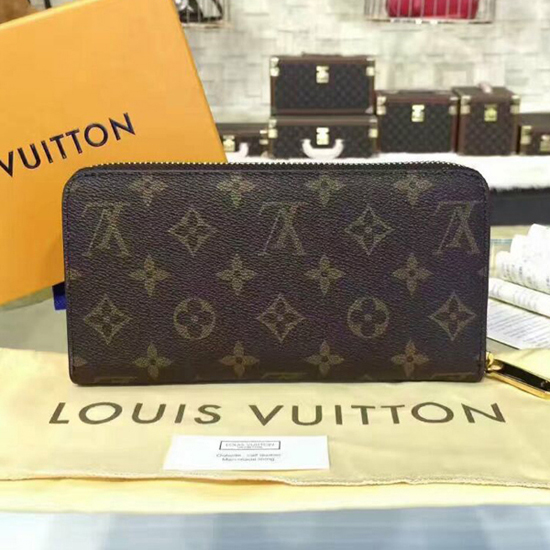 Louis Vuitton M62135 Zippy Wallet Monogram Canvas