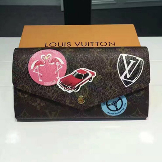 Louis Vuitton M62147 Sarah Wallet Monogram Canvas