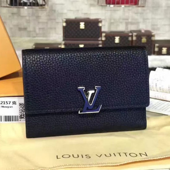 Louis Vuitton M62157 Capucines Compact Wallet Taurillon Leather