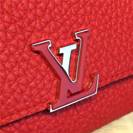 Louis Vuitton M62158 Capucines Compact Wallet Taurillon Leather