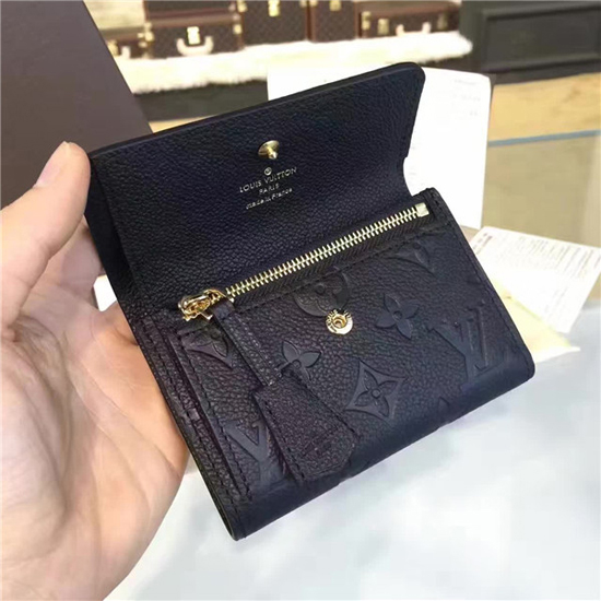Louis Vuitton M62184 Pont-Neuf Compact Wallet Monogram Empreinte Leather
