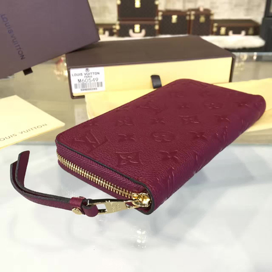 Louis Vuitton M62214 Zippy Wallet Monogram Empreinte Leather