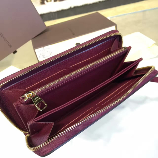 Louis Vuitton M62214 Zippy Wallet Monogram Empreinte Leather