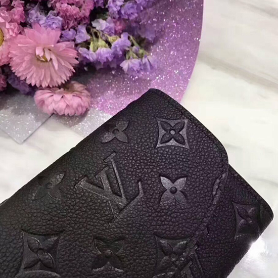 Louis Vuitton M62369 Emilie Wallet Monogram Empreinte Leather