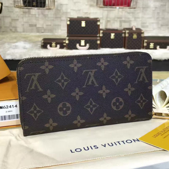 Louis Vuitton M62414 Zippy Wallet Monogram Canvas