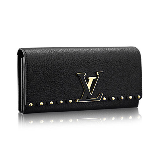Louis Vuitton M64102 Capucines Wallet Taurillon Leather