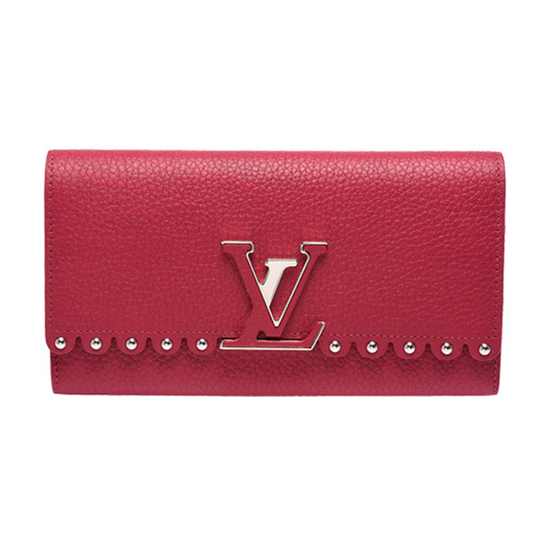 Louis Vuitton M64104 Capucines Wallet Taurillon Leather