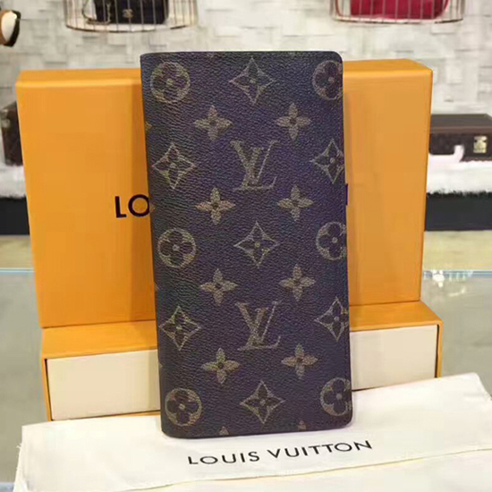 Louis Vuitton M66540 Brazza Wallet Monogram Canvas