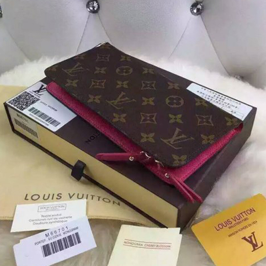 Louis Vuitton M66701 Portefeuille Insolite Wallet Monogram Canvas