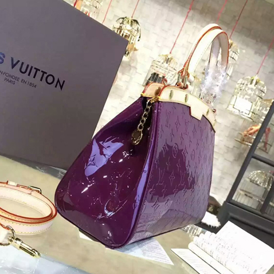Louis Vuitton M90106 Brea MM Tote Bag Monogram Vernis