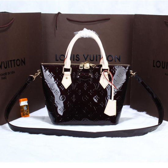 Louis Vuitton M90168 Montebello PM Tote Bag Monogram Vernis