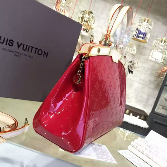Louis Vuitton M90179 Brea MM Tote Bag Monogram Vernis