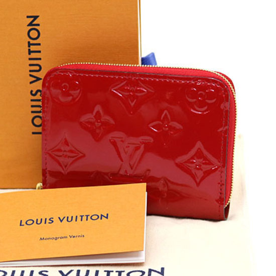 Louis Vuitton M90202 Zippy Coin Purse Monogram Vernis