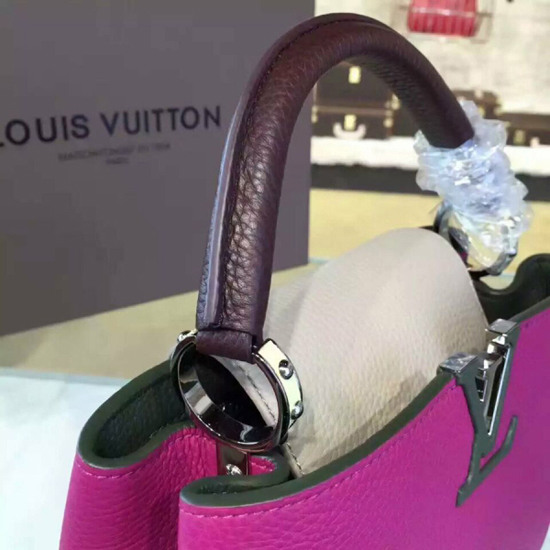 Louis Vuitton M90391 Capucines BB Tote Bag Taurillon Leather