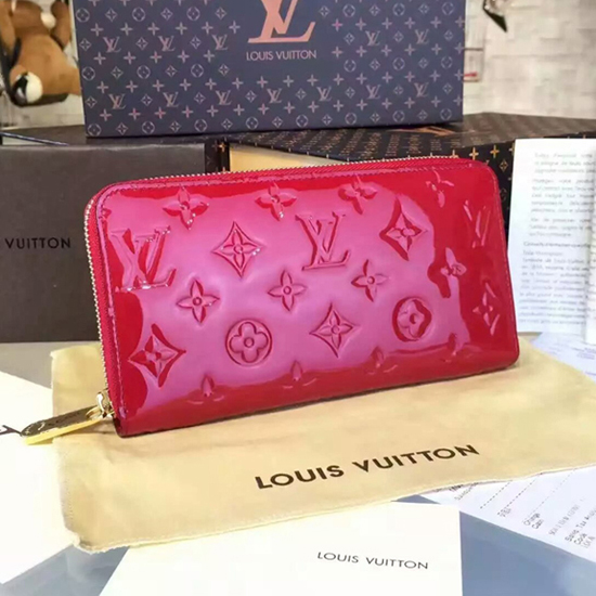 Louis Vuitton M90417 Zippy Wallet Monogram Vernis
