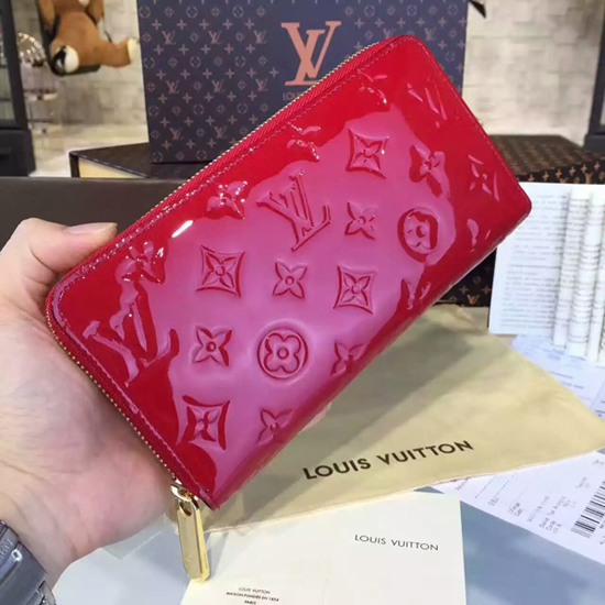 Louis Vuitton M90417 Zippy Wallet Monogram Vernis