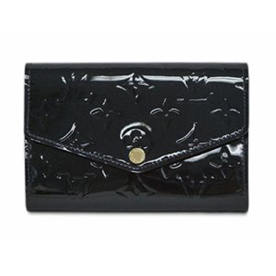 Louis Vuitton M90924 Sarah Compact Wallet Monogram Vernis
