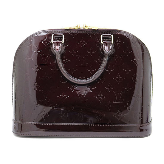 Louis Vuitton M91611 Alma PM Tote Bag Monogram Vernis