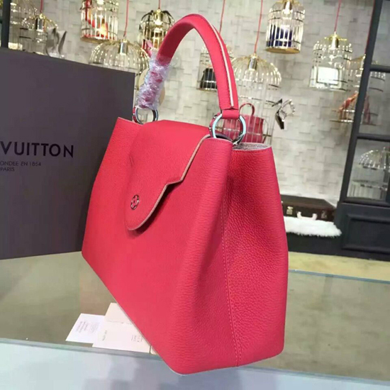 Louis Vuitton M94389 Capucines MM Tote Bag Taurillon Leather